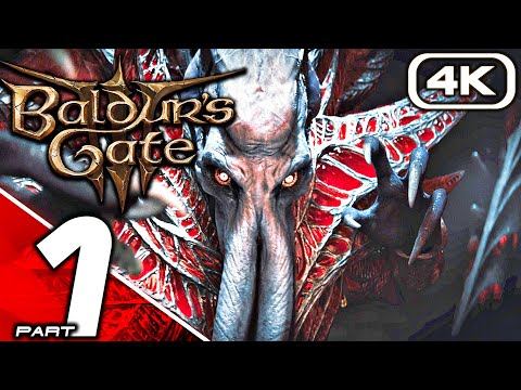 BALDUR'S GATE 3 Gameplay Walkthrough Part 1 (FULL GAME 4K 60FPS) No Commentary