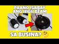 Wiring Tutorial | Paano ISABAY Ang HIGH BEAM Ng MDL Sa BUSINA? - Nonpro Mechanic