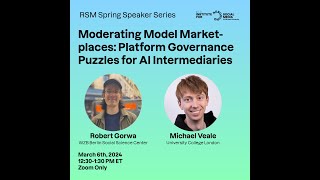 Moderating Model Marketplaces: Platform Governance Puzzles for AI Intermediaries