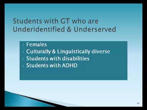 Gifted and Talented Foundations: Prevalence, Lifelong learningessment, Issues and Trends