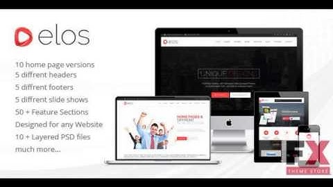 Preview elos - Responsive MultiPurpose HTML5 Template TFores