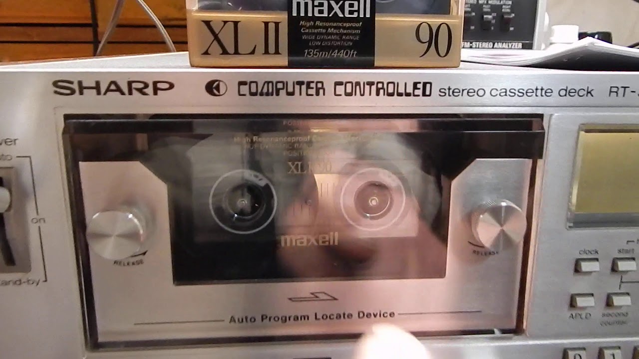 Sharp RT3388A Cassette Deck YouTube