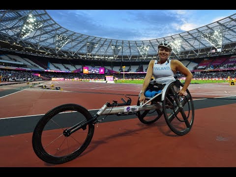 Women’s 100m T54 |Final|London 2017 World Para Athletics Championships