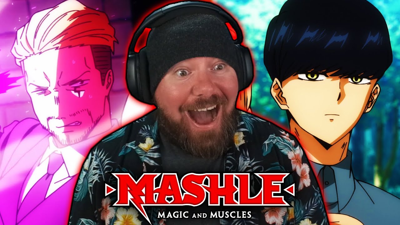 Mashle Magic and Muscles 1x1  Episode 1 Reaction 