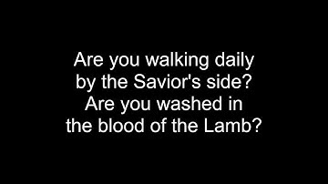 Joey and Rory-Are You Washed In The Blood(lyrics)