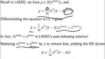 Bregman ISS for bias-free sparse regression