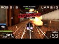 Play Burning' Rubber 5 Air track 03 I lost the car race #freegames