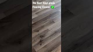 The best vinyl plank flooring cleaner!