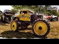 Monster Mega Trucks Battle | Pit Walk and Truck Showcase | Perkins Mud Bog - 2023