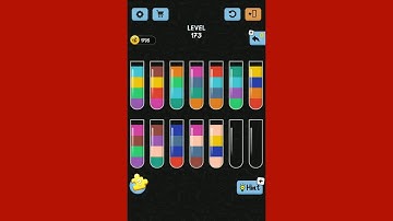 Water Color Sort Game Level 173-175