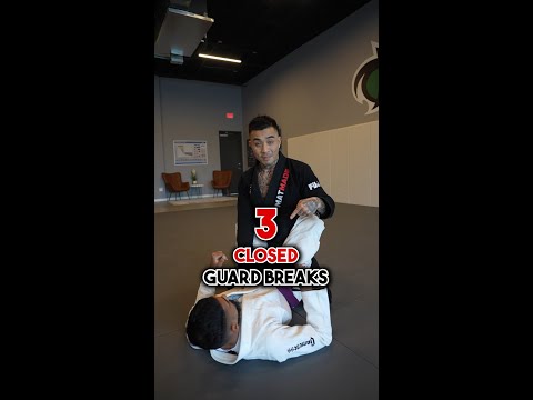 3 Closed Guard Breaks In Jiu Jitsu!