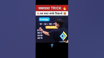 #ssccgl2024: Mastering #analogy in #reasoning by #aishwaria #governmentjobpreparation