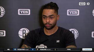 DAngelo Russell recaps win vs. Rockets
DAngelo Russell recaps win vs. Rockets DAngelo Russell recaps win vs. Rockets
