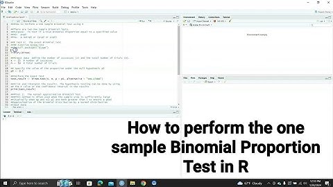 How to Perform a One Sample Binomial Proportion Test using R: A Step by Step Guide