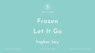 Frozen - Let It Go (Karaoke/Instrumental) Higher Key