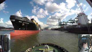 Tugboat Dual Camera #10 - Voith Schneider Controls - Msc Carouge