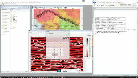 Kingdom Suite - Calculating Dominant Wavelength, Vertical Resolution and Signal to Noise Ration