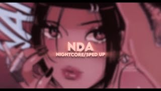 NDA - billie eilish (nightcore/sped up)