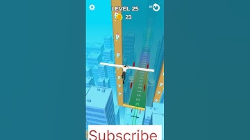 Stunt Rails level 25 #short