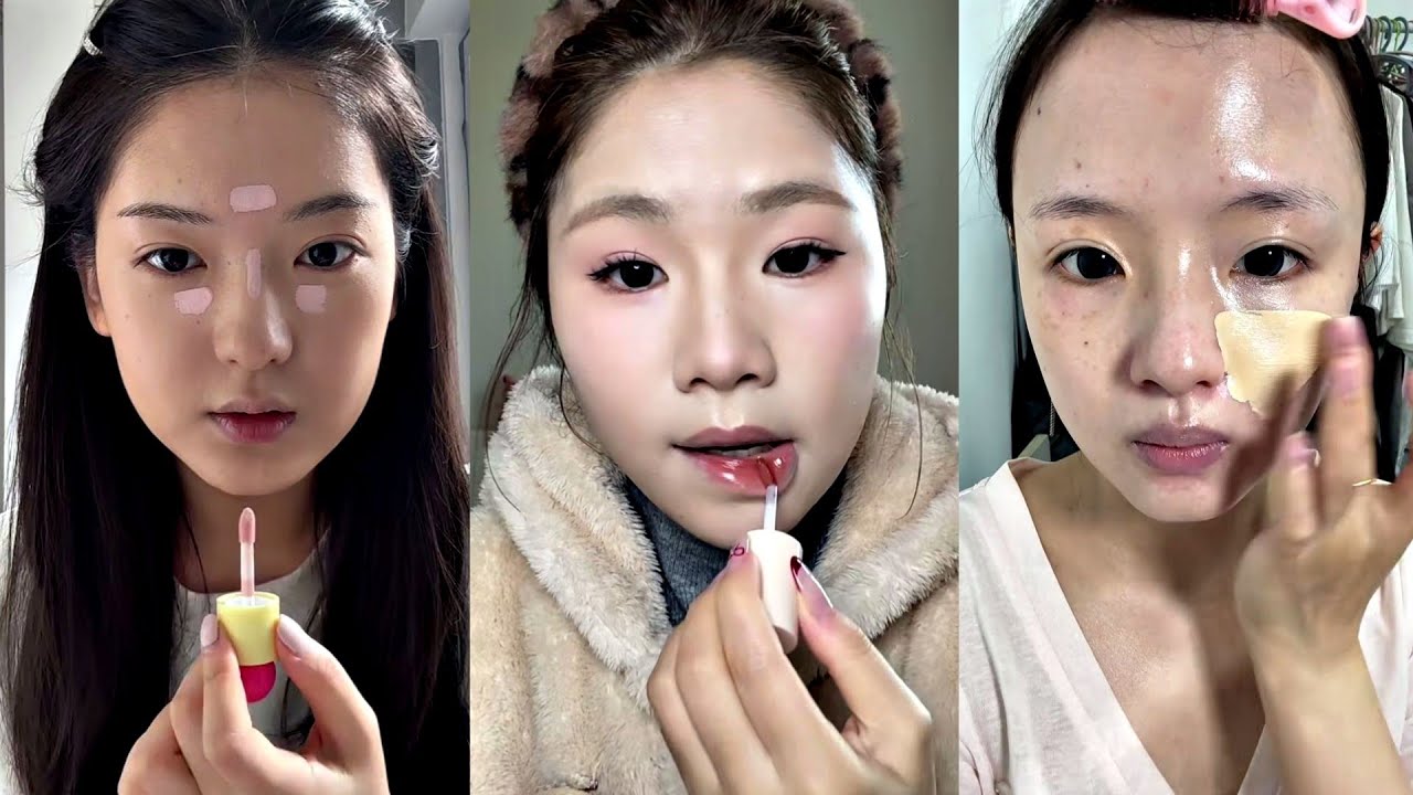 GRWM douyin ASMR real sounds COMPILATION✨🌸 EP.246 | ASMR MAKEUP 메이크업