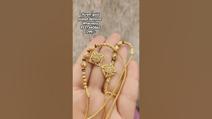 1Gram gold plated dailyuse mangalsutra same as gold at wholesale prices #1gramgoldjewellery #1gram