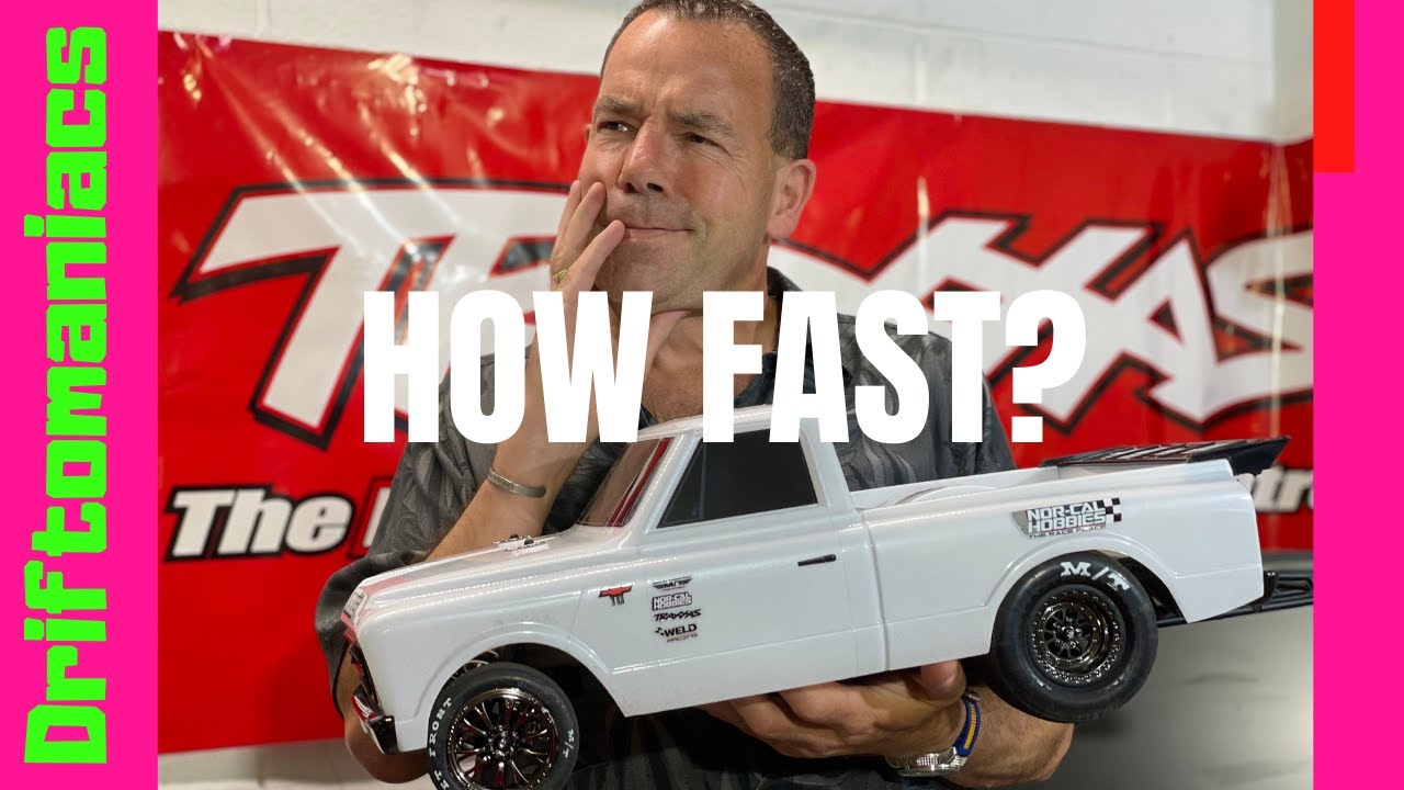 How Fast Is The Traxxas Drag Slash? We Put The Gps On And Do A Speed Run