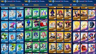 Todos os personagens que eu já peguei no Sonic Dash!!! Update