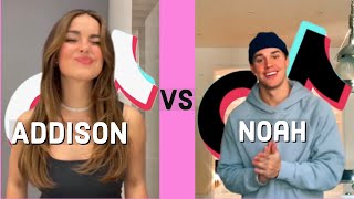 Addison Rae Vs Noah Beck TikTok Dance Battle (2021)