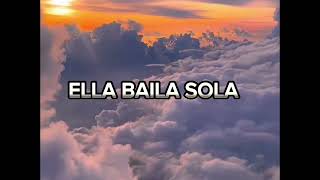 Ella baila sola| peso Pluma y Eslabon Armado | letra