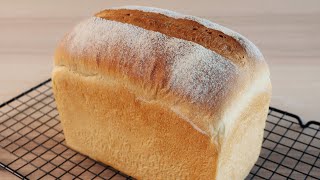 No machine needed Best sandwich loaf bread Recipe｜Simple Home Baking Recipe
