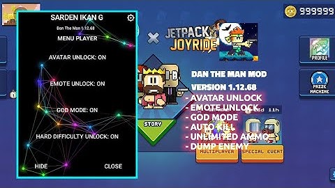 Dan The Man MOD MENU 1.12.68 | No Password