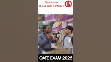 GATE Exam 2025 students reaction #motivation #crackexam #engineeringentranceexam #crackgate