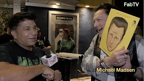 EXCLUSIVE!  Michael Madsen after his premiere at t...