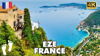 EZE France: Fairytale Medieval Village | 🚶‍ 🇫🇷 Walking Tour French Riviera