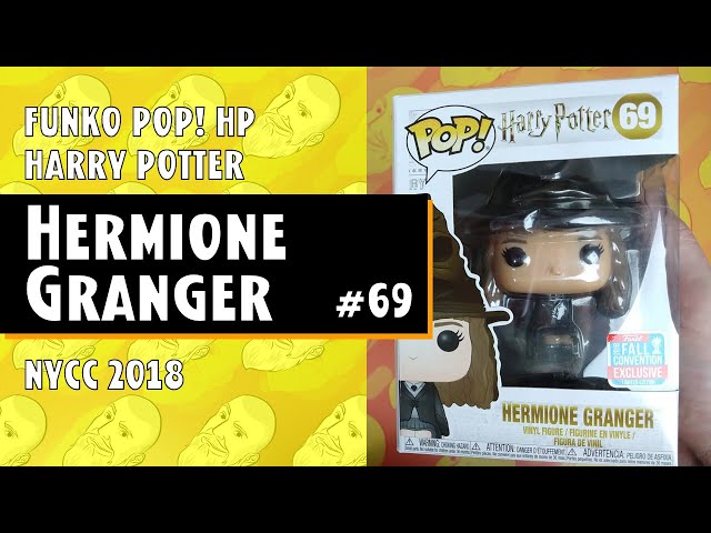 Funko Hermione Granger with Sorting Hat Nycc Exclusive Pop Figure