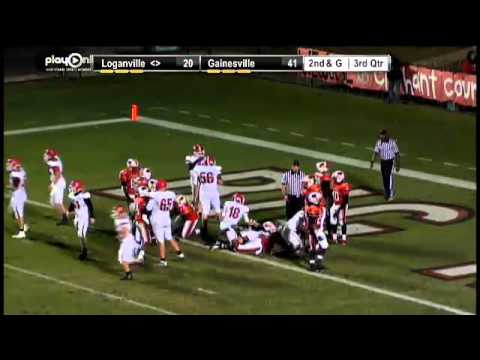 Loganville RB Bernard Merriweather 1 Yard TD Run