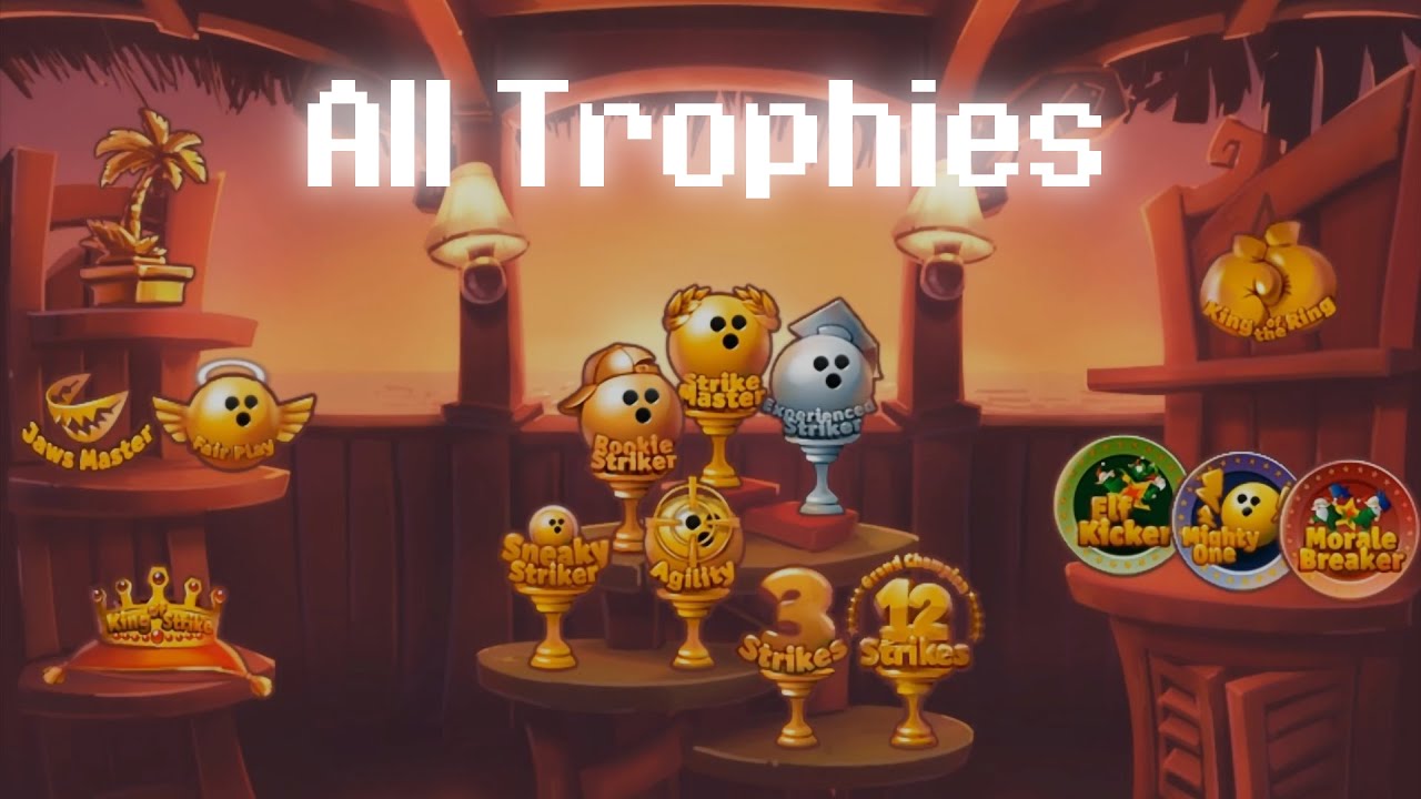 Elf Bowling: Hawaiian Vacation - All Trophies