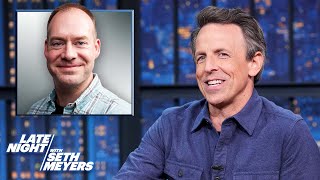 Seth Holds A Surprise Inspection Of His Monologue Writers In October 2025