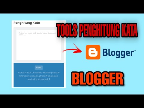 Video: Cara Memasukkan Penghitung Ke Dalam Blog