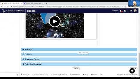 Lessons -  Ambrosius  - Course content module example  - Teaching showcase -  SakaiCon 2022