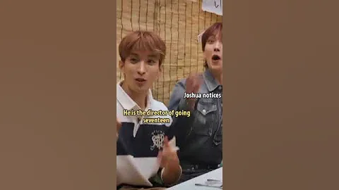 Dk is close to going seventeen director #seventeen #dk #joshua #funny #fyp
