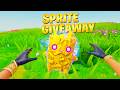Gifting Gummy Sprite's & Zero points | Fortnite Live Stream