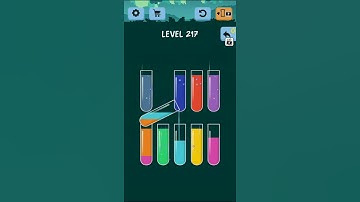 Water Color Sort Level 217 | Avir Gaming | New Water Color Short Game | New Level Game 2021
