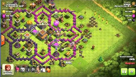 Clash Of Clans Farming   Best TH 8 Troops For Collecting Dark Elixir!! New Update