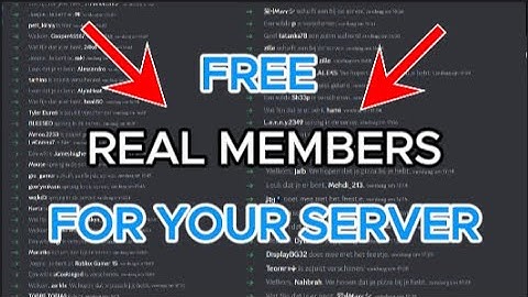 How To Get FREE Real Discord Members For Your Server, Join4Join.