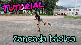 Tutorial patinaje: zancada básica (todos los patines) // Tutorial basic skating stride (all skates)