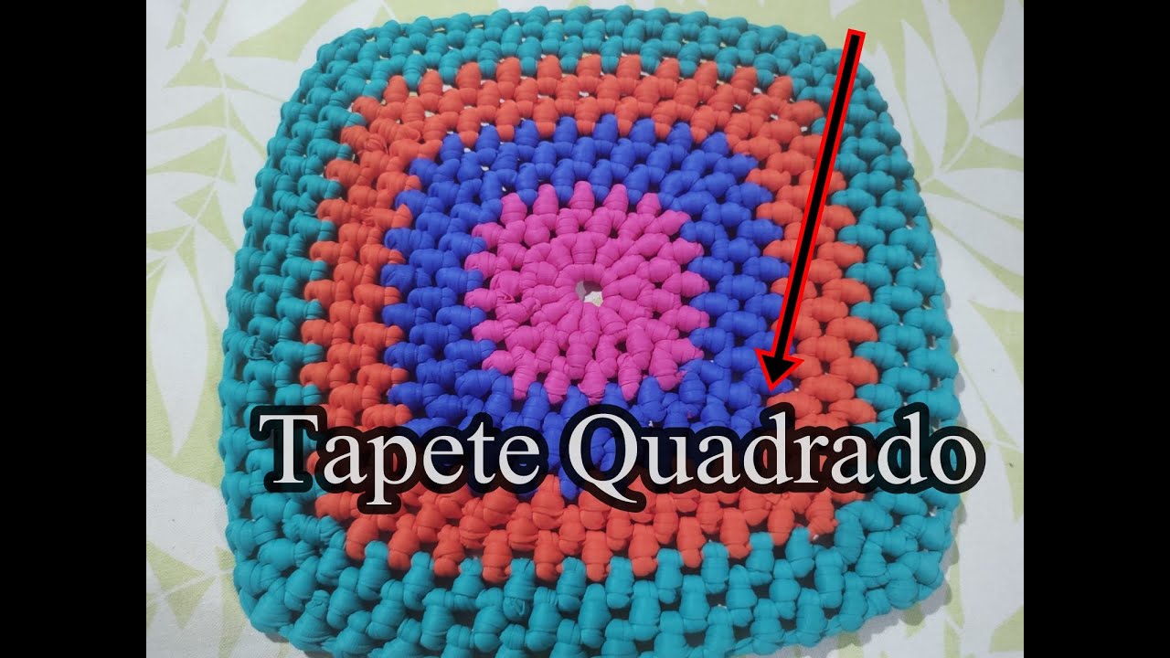 Tapete Quadrado Com Pontas Arredondadas