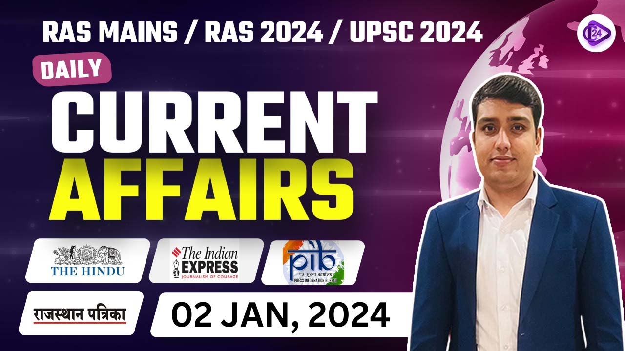 Rajasthan Current Affairs 2023 (9) | Current Affairs Today for RAS 2024 ...