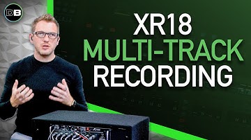 Behringer XR18 Multitrack Recording Setup