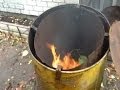 Садовый сжигатель своими руками (garden incinerator)